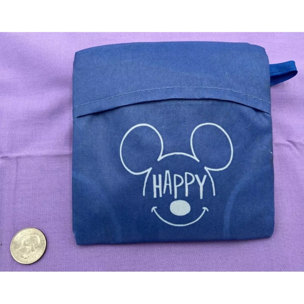 Blue Mickey Mouse Pouch